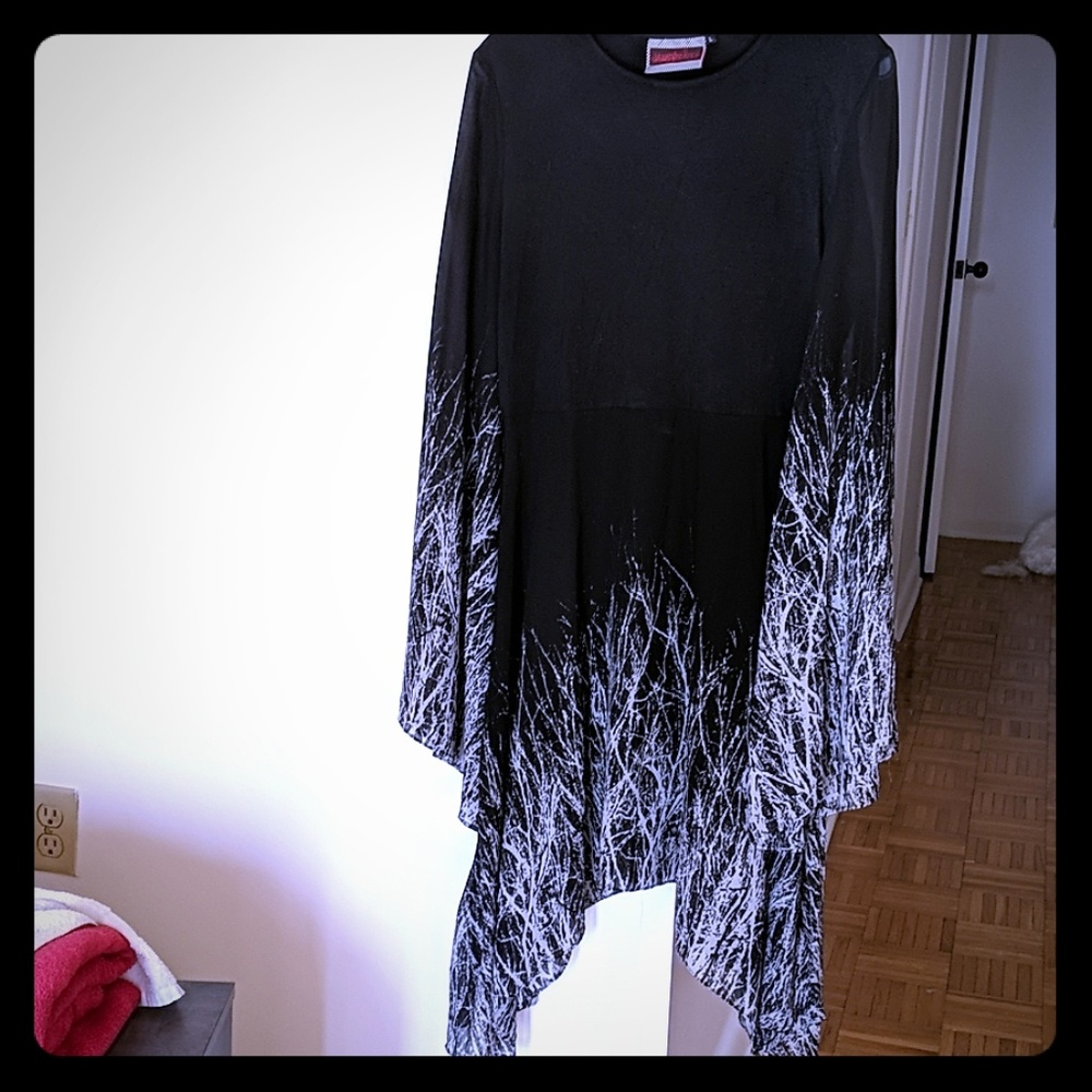 Gothic forest pattern Dress